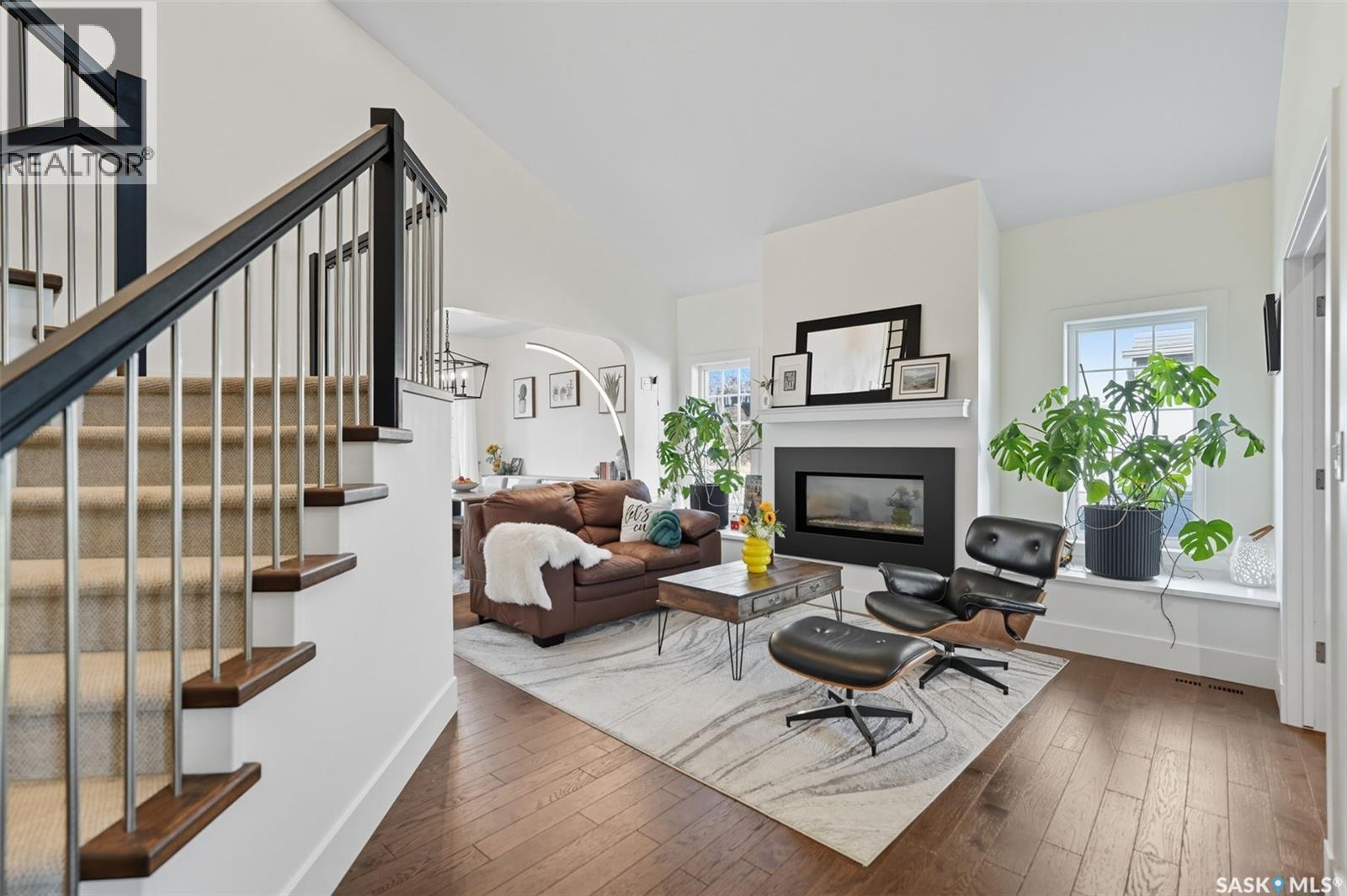 230 Trimble Lane, Saskatoon, SK - Indoor With Fireplace