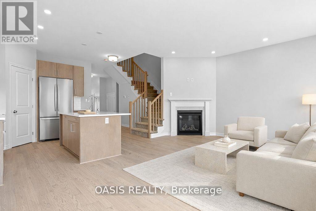 1860 Elevation Road, Ottawa, ON - Indoor With Fireplace