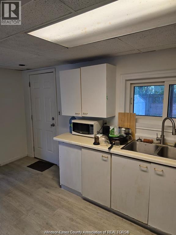 3242 Baby Street, Windsor, ON - Indoor Photo Showing Kitchen With Double Sink