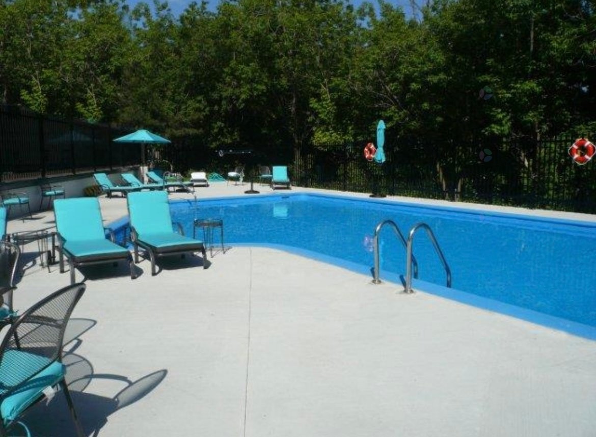 Pool - 54-4850 Ch. De La Côte-St-Luc, Montréal (Côte-Des-Neiges/Notre-Dame-De-Grâce), QC - Outdoor With In Ground Pool With Backyard