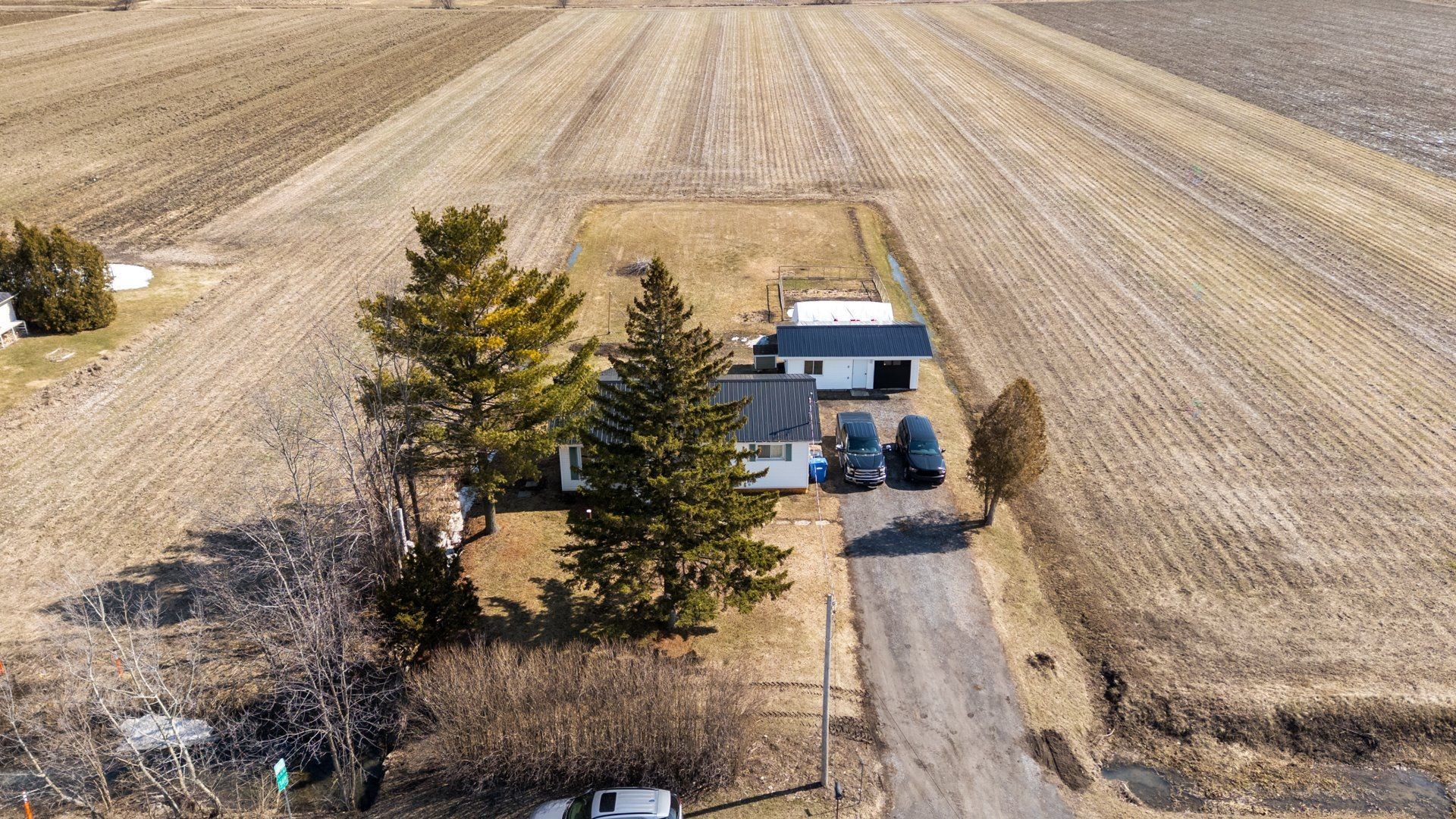Aerial View - 534 Ch. St-Emmanuel, Saint-Clet, QC - Outdoor