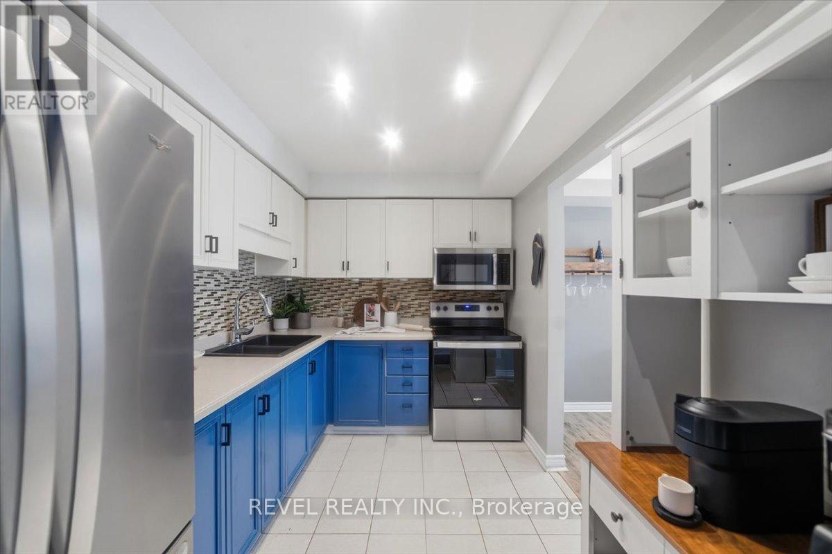 87 Thorp Crescent, Ajax, ON - Indoor Photo Showing Kitchen With Double Sink