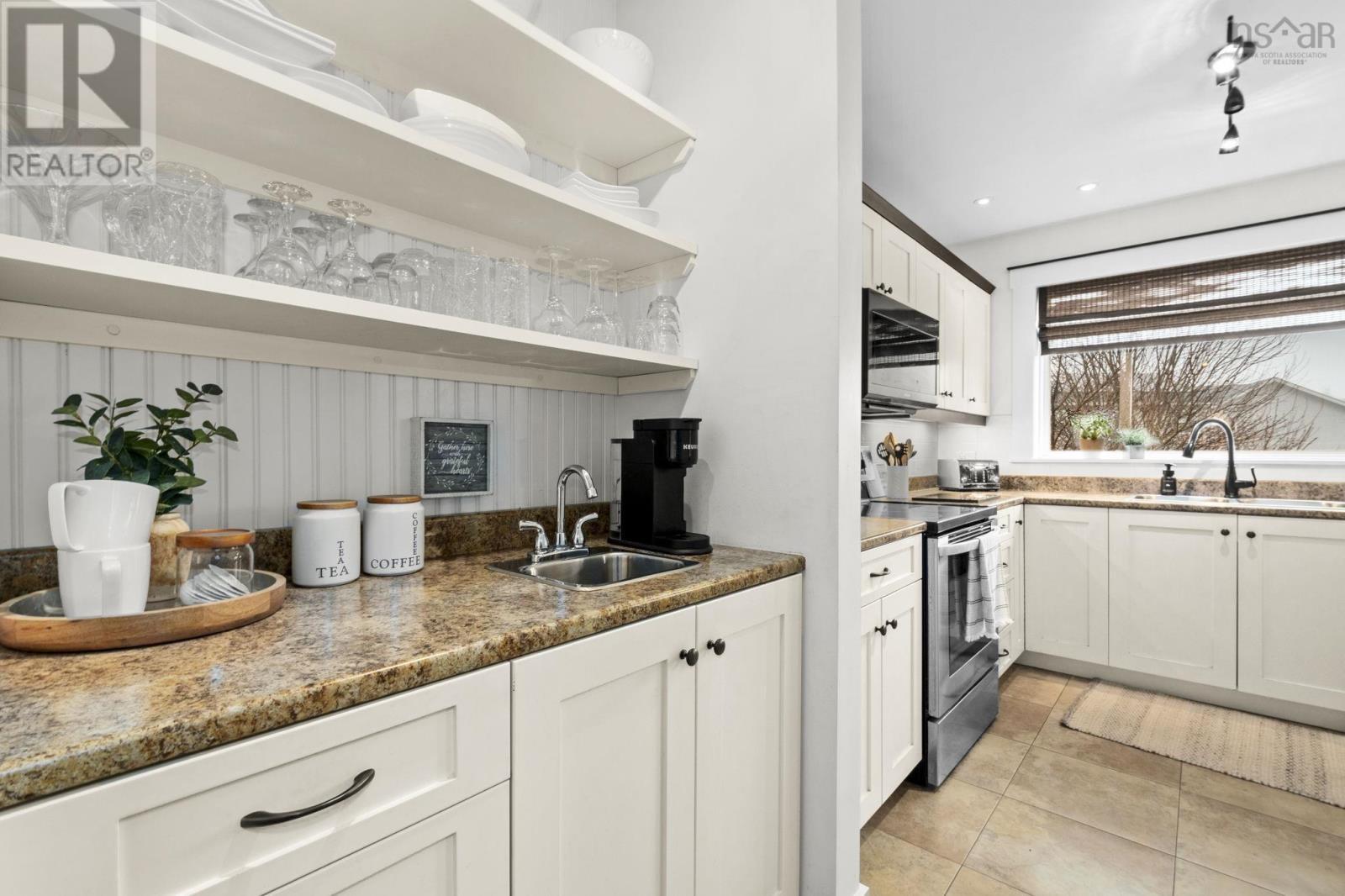 Wet Bar/Coffee Station - 124 Beachstone Drive, Spryfield, NS - Indoor Photo Showing Kitchen