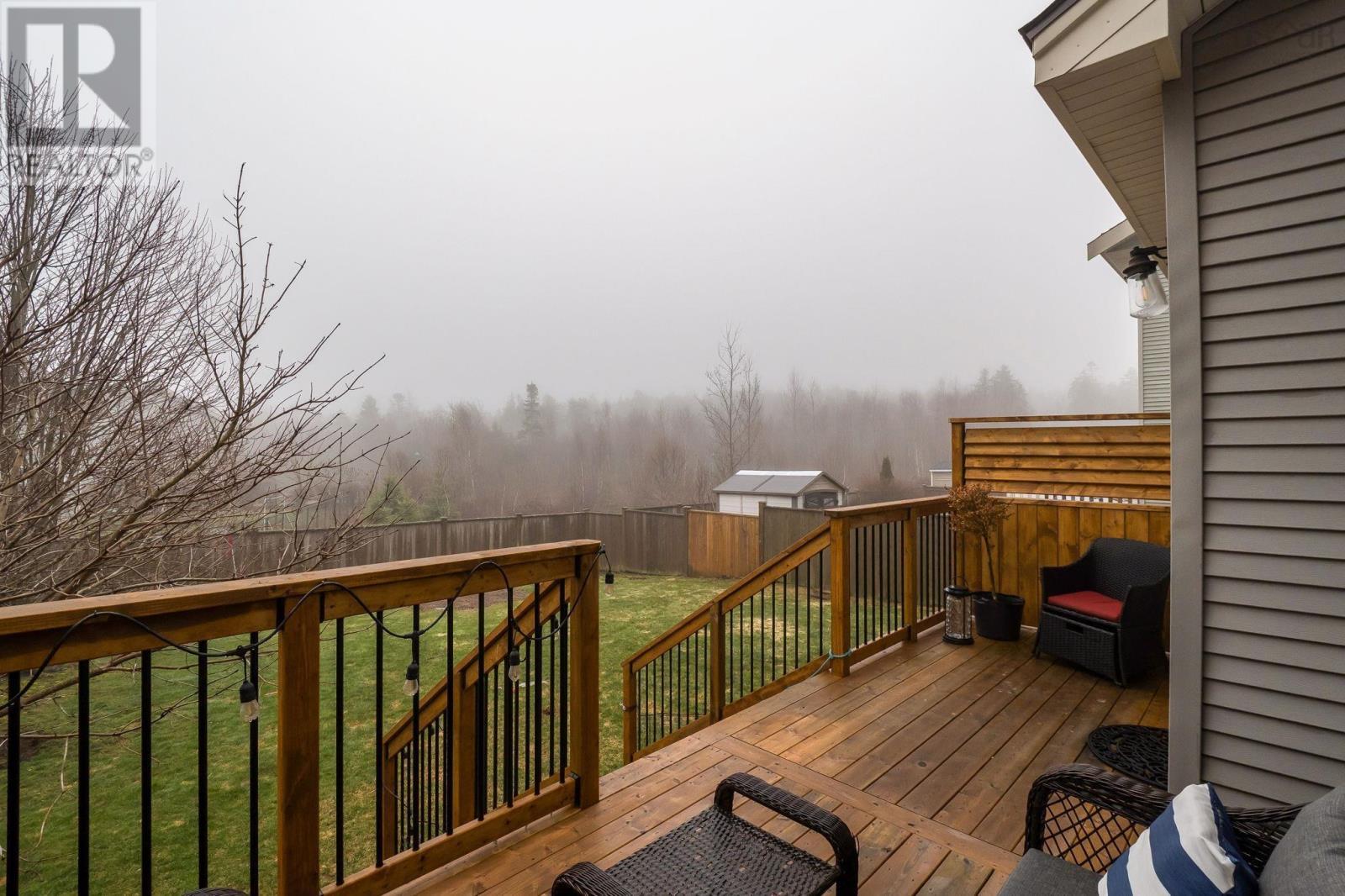 Back Deck - 124 Beachstone Drive, Spryfield, NS - Outdoor With Deck Patio Veranda With Exterior
