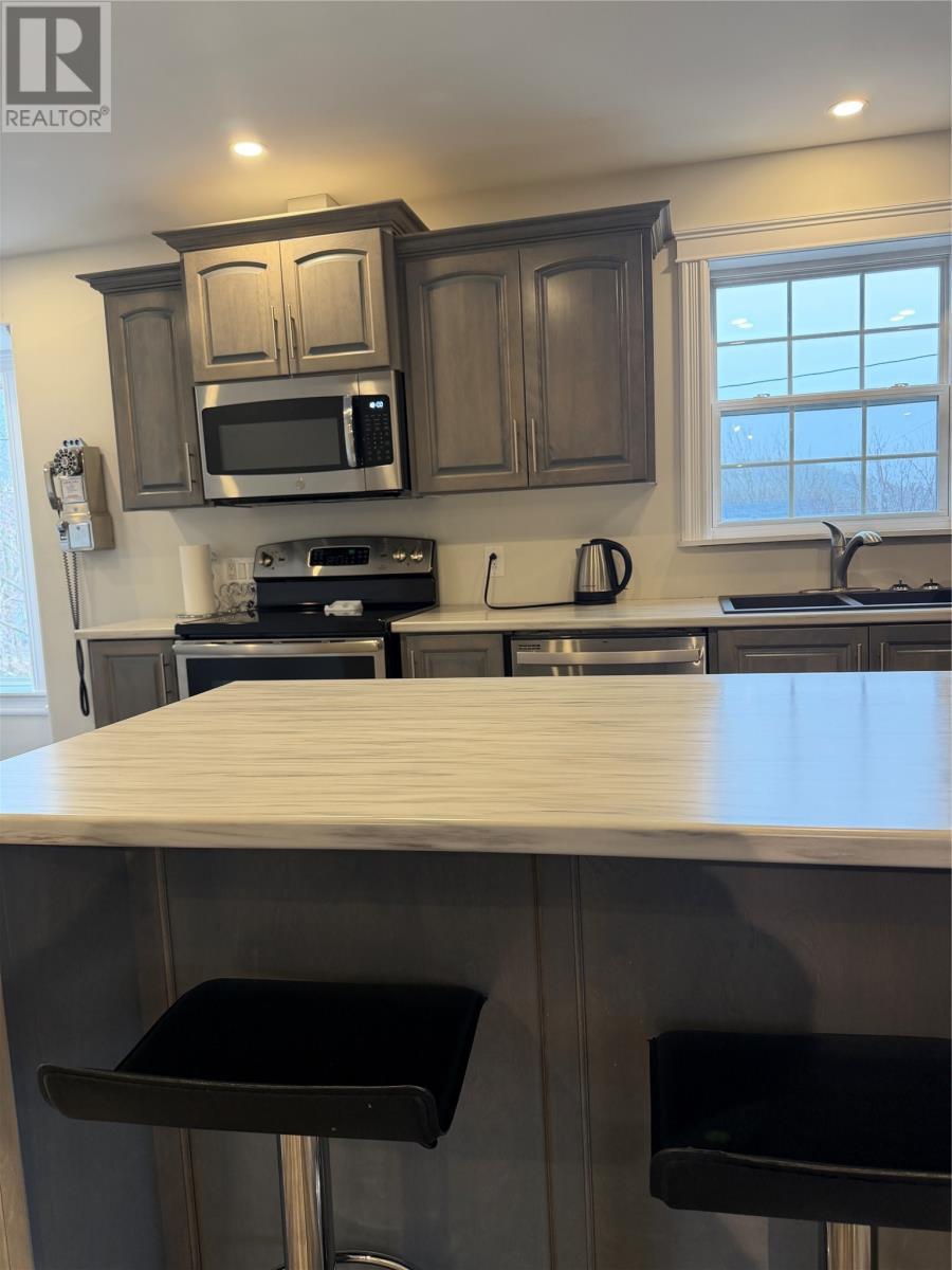3 Main Road, Red Harbour, NL - Indoor Photo Showing Kitchen With Double Sink