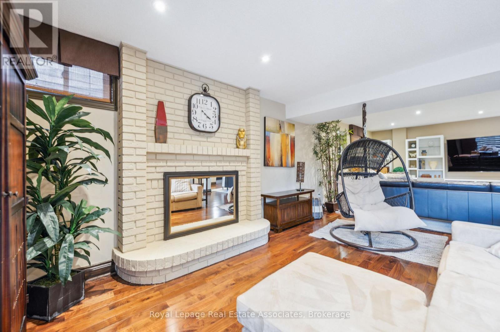 1702 Carrington Road, Mississauga, ON - Indoor With Fireplace