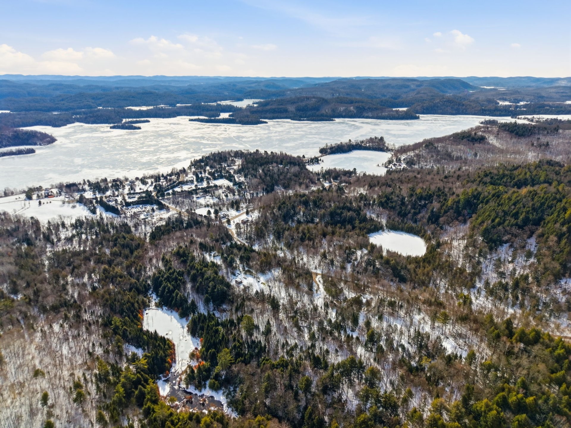 Vue d'ensemble - 3 Ch. Du Lac-Du-Brochet, Bowman, QC