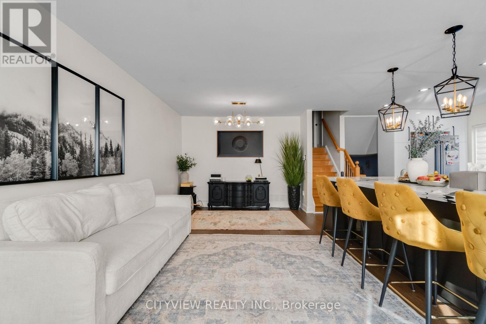 64 Foxacre Row, Brampton, ON - Indoor Photo Showing Living Room