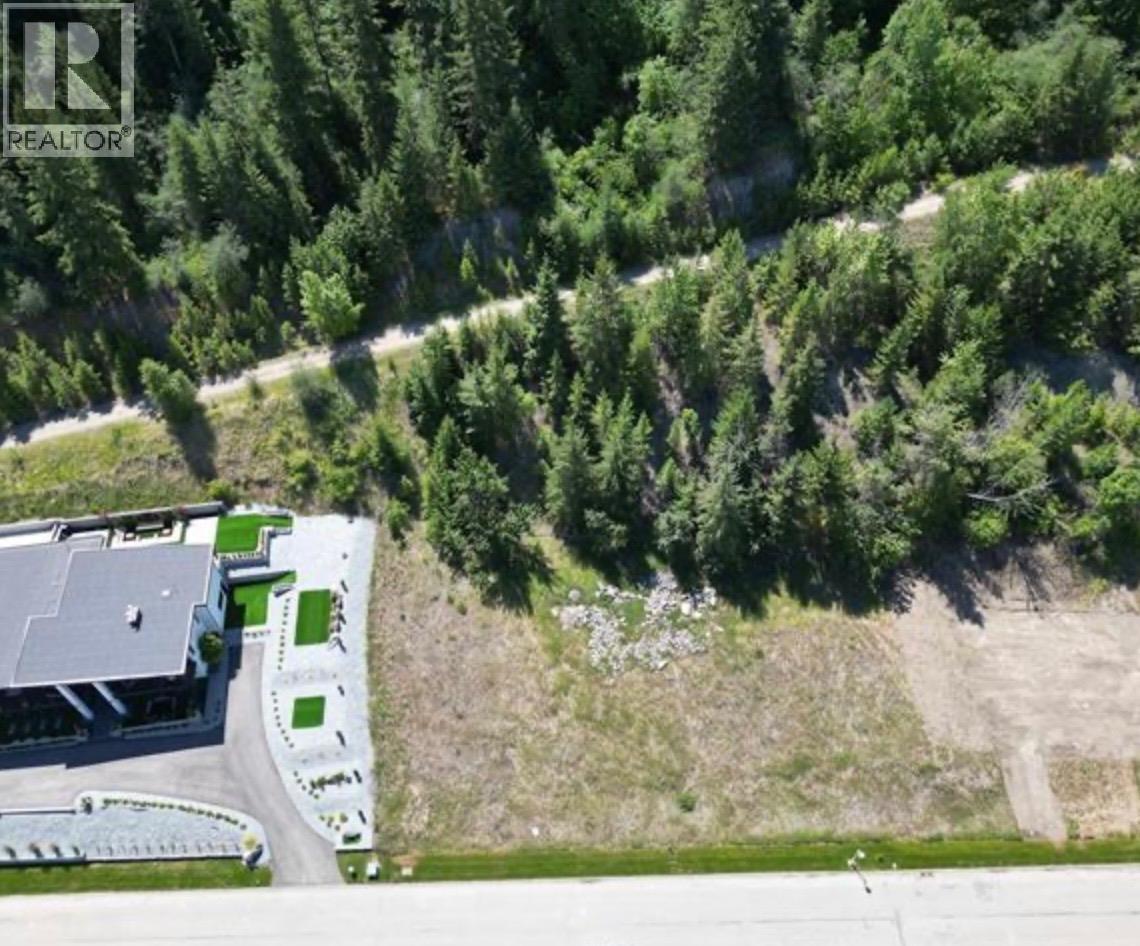 Aerial facing south, property has been prepped since photo - 152 Sunset Boulevard, Vernon, BC