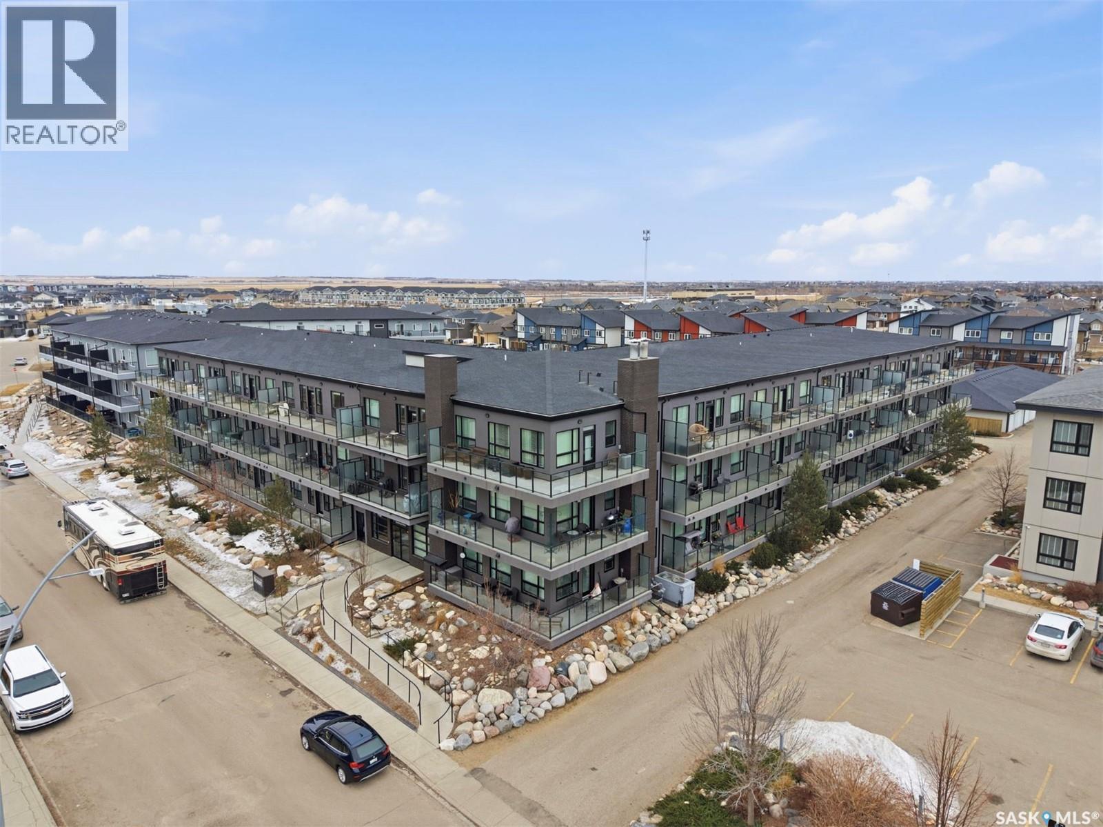 202 415 Maningas Bend, Saskatoon, SK - Outdoor With Balcony With View