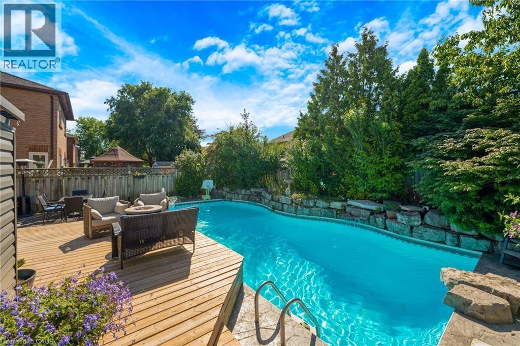 477 Burnett Avenue, Cambridge, ON - Outdoor With In Ground Pool