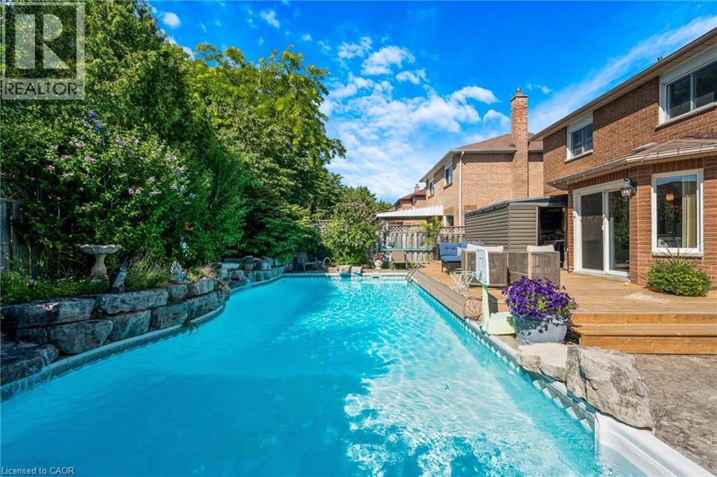 477 Burnett Avenue, Cambridge, ON - Outdoor With In Ground Pool