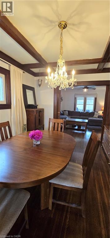 73 Talbot Street S, Simcoe, ON - Indoor Photo Showing Dining Room