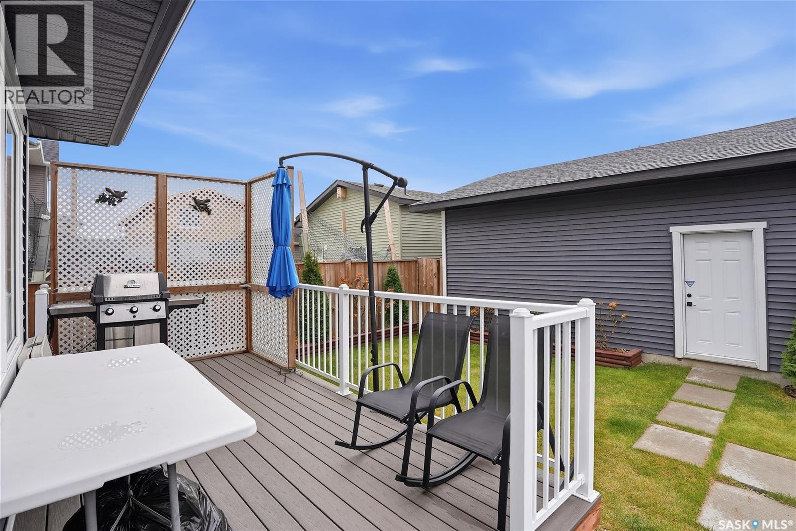 703 Underhill Lane, Saskatoon, SK - Outdoor With Deck Patio Veranda With Exterior