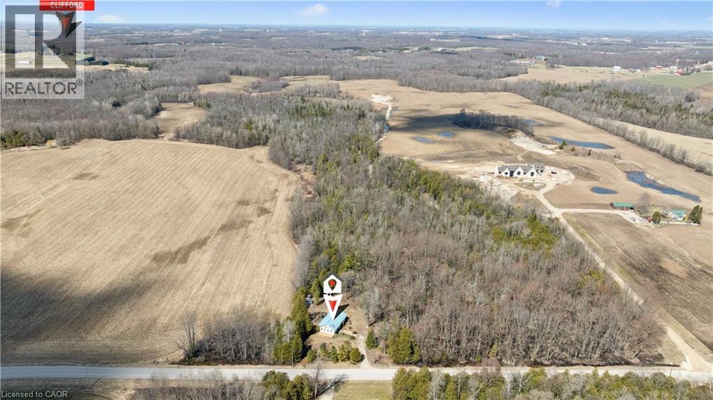 Aerial View - 5578 11Th Line, Harriston, ON - Outdoor With View