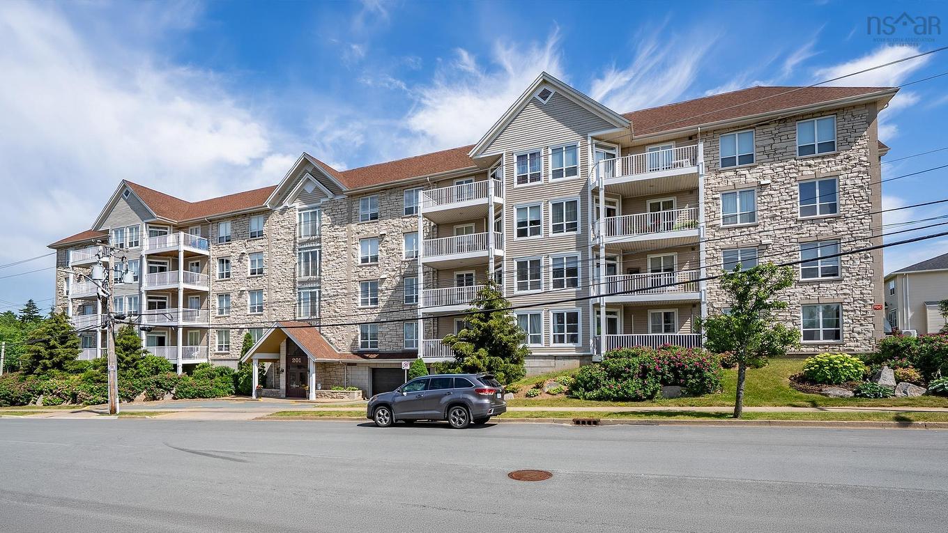209 201 Walter Havill Drive, Halifax, NS - Outdoor With Balcony With Facade