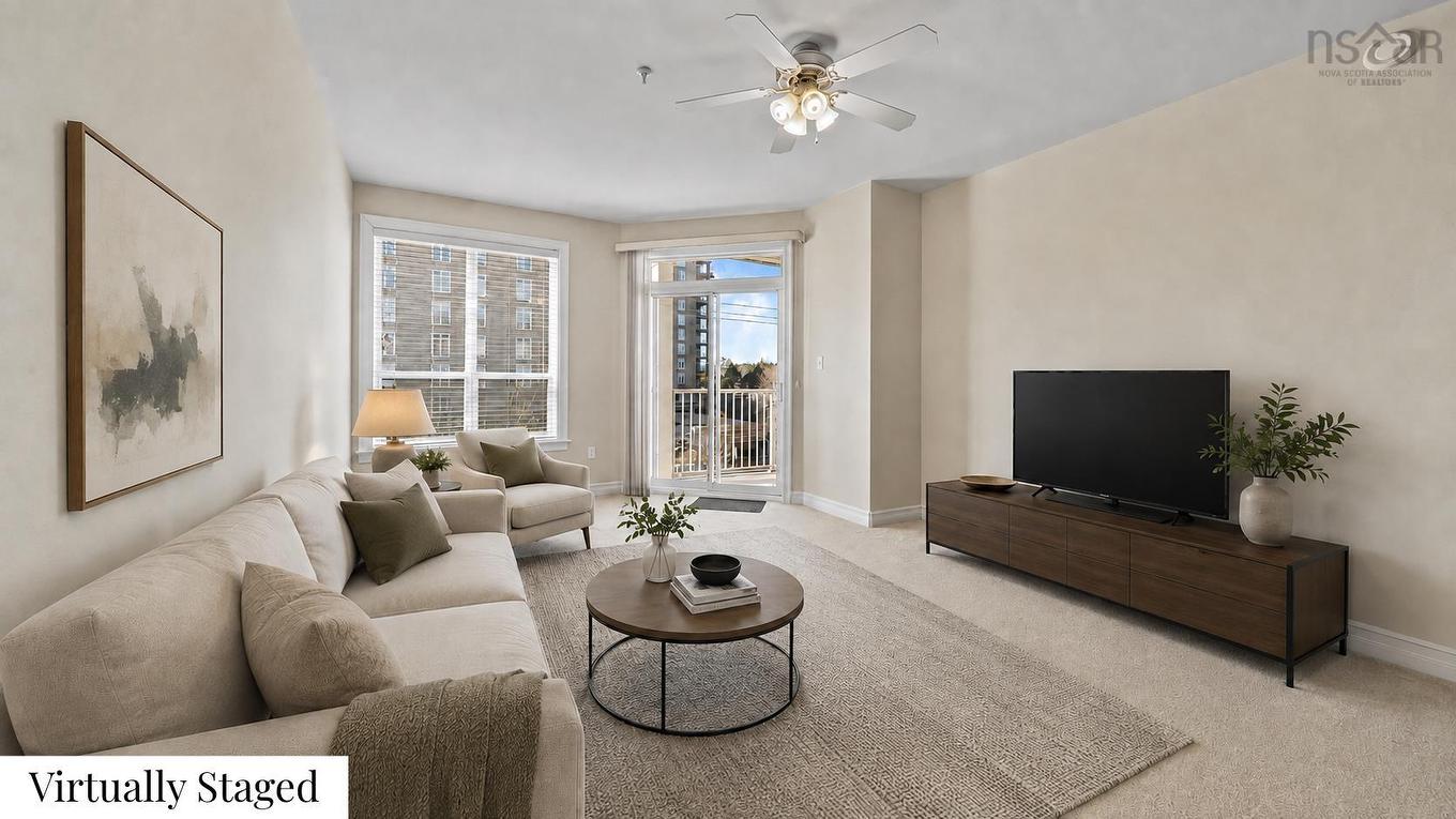 209 201 Walter Havill Drive, Halifax, NS - Indoor Photo Showing Living Room