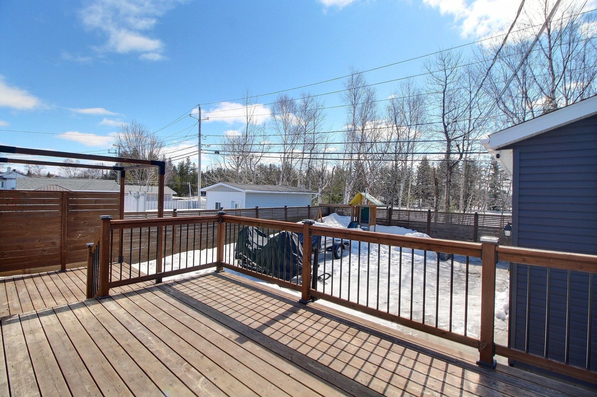 Vue d'ensemble - 3320 7E Rue, Val-D'Or, QC - Outdoor With Deck Patio Veranda With Exterior