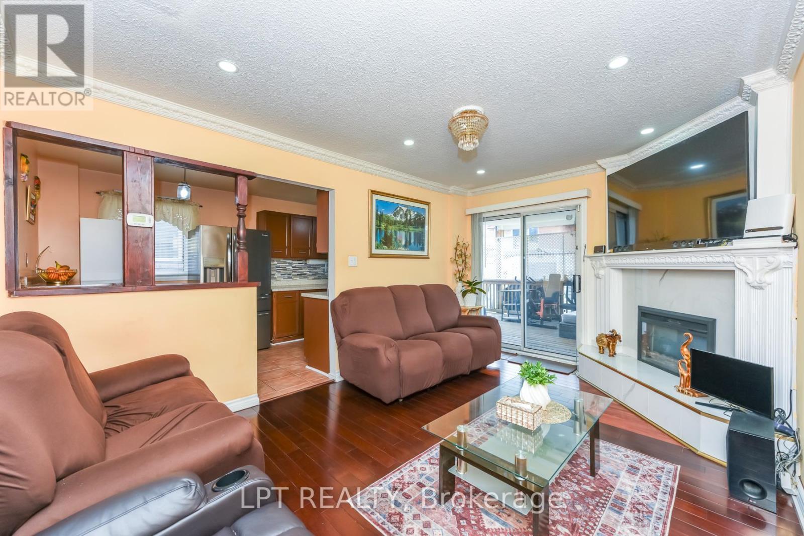 67 Kay Drive, Toronto, ON - Indoor Photo Showing Living Room With Fireplace