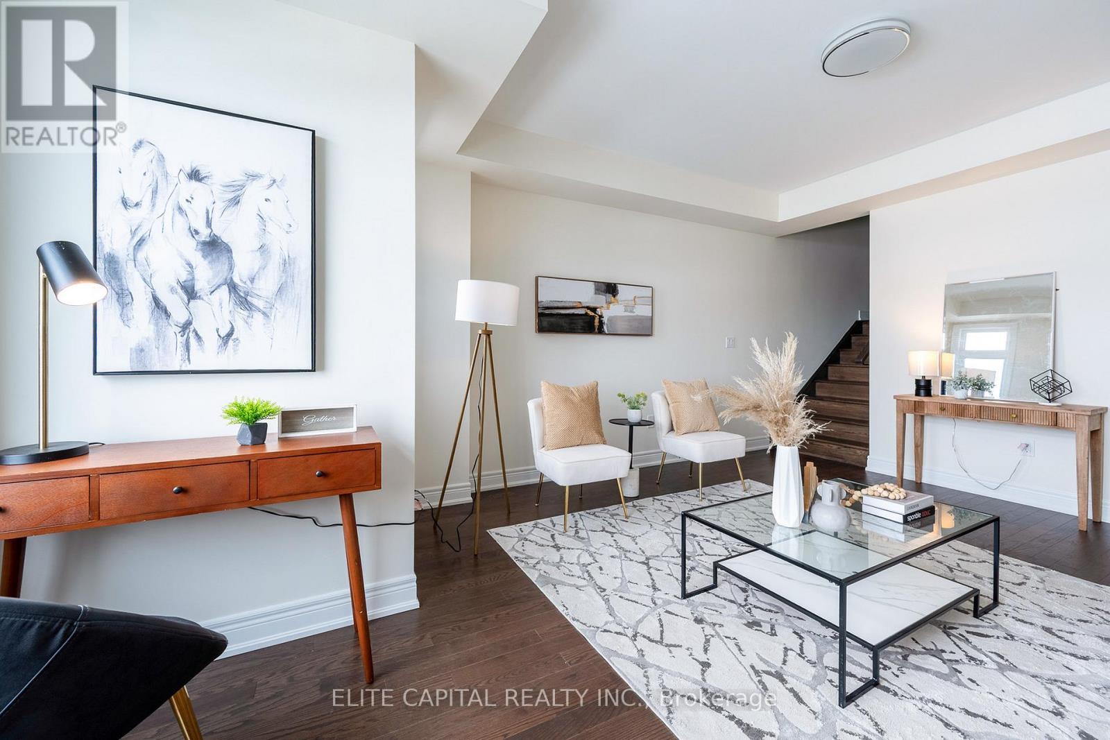 147 Berczy Green Drive, Markham, ON - Indoor Photo Showing Living Room