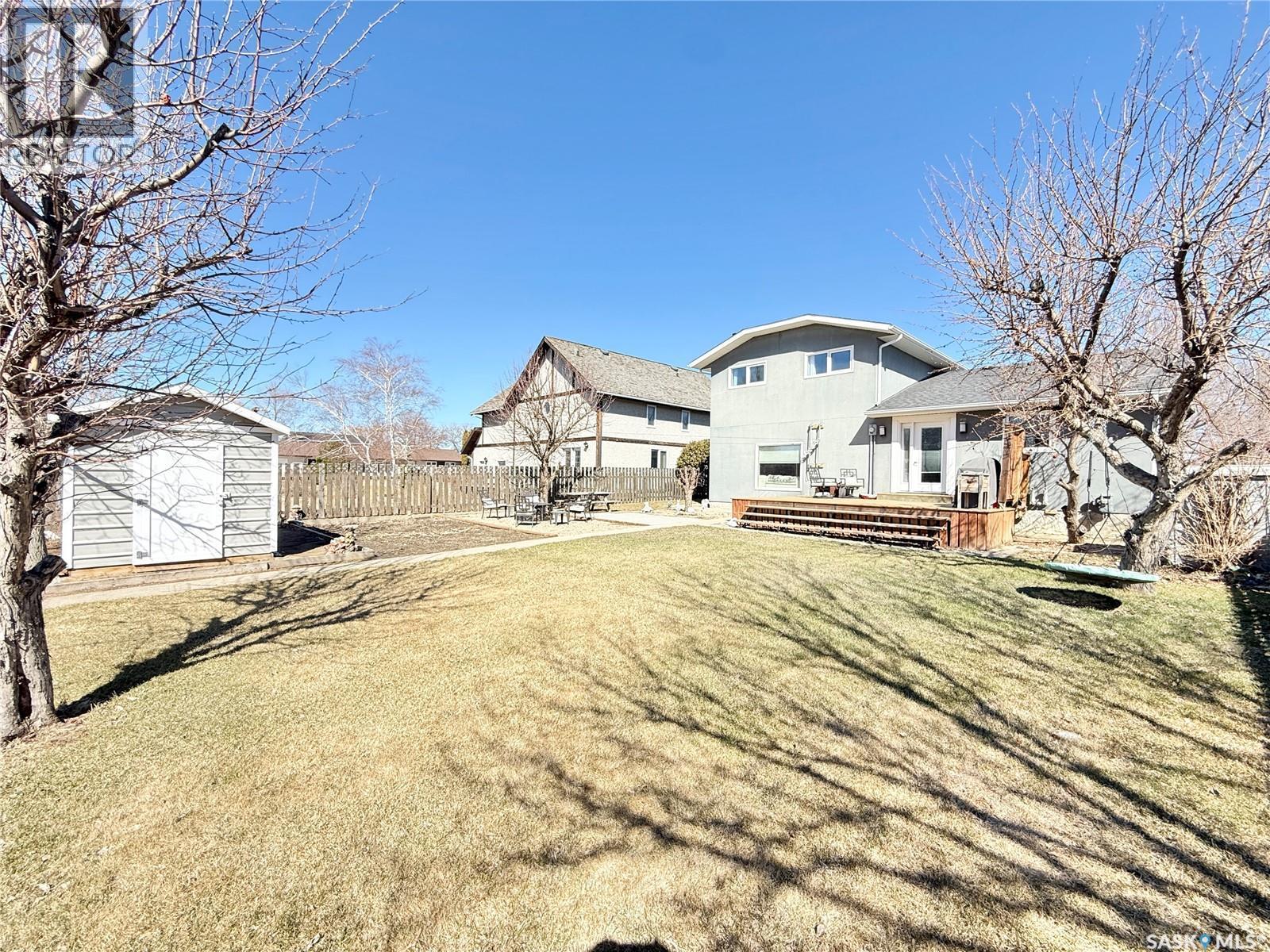 787 Brimacombe Drive, Weyburn, SK - Outdoor With Deck Patio Veranda