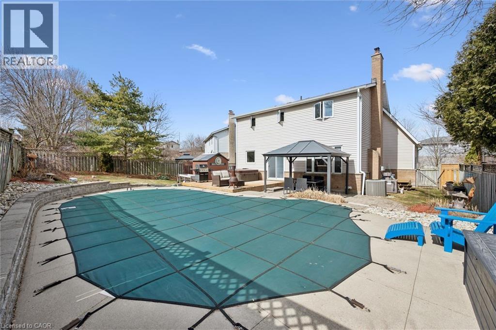 39 Celia Crescent, Guelph, ON - Outdoor With In Ground Pool With Deck Patio Veranda With Backyard