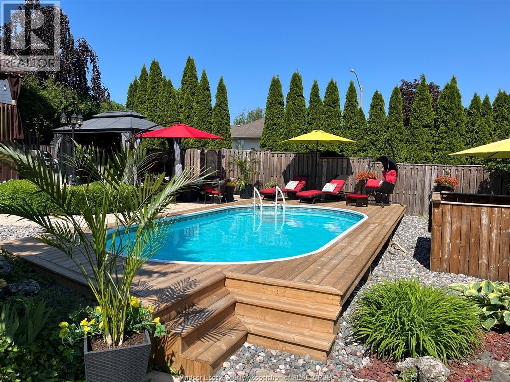 12123 Cranbrook, Tecumseh, ON - Outdoor With In Ground Pool With Deck Patio Veranda With Backyard