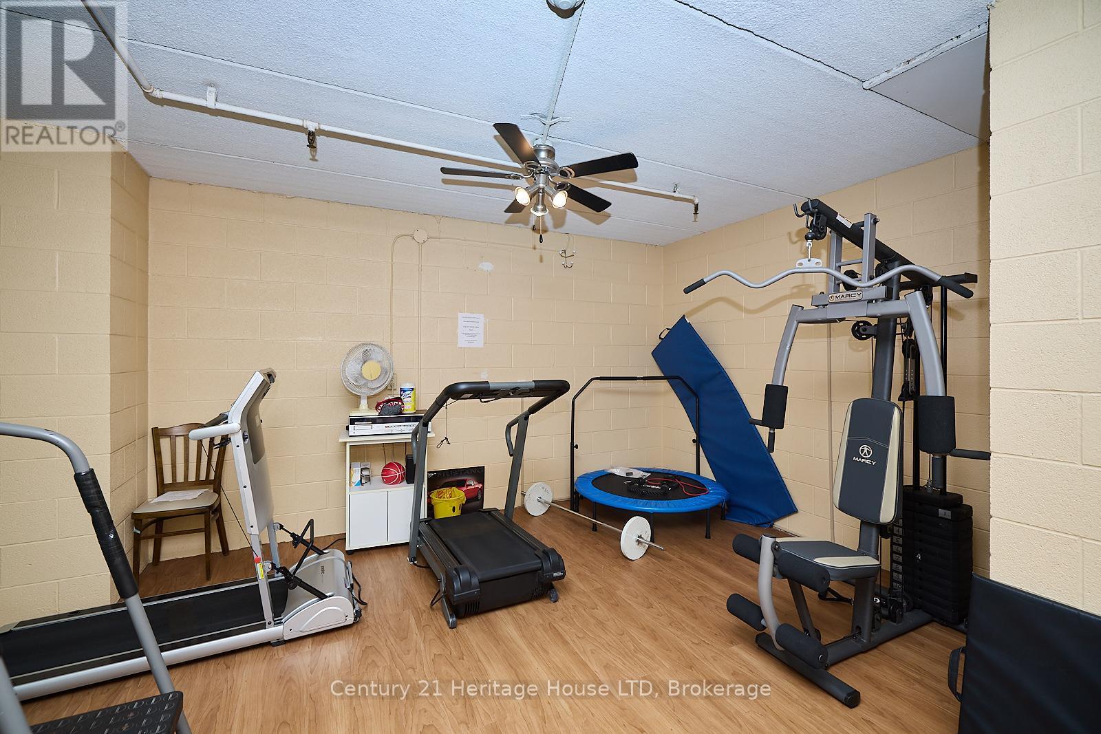 Gym - 307 - 6 Westlake Lane, St. Catharines (Lakeport), ON - Indoor Photo Showing Gym Room