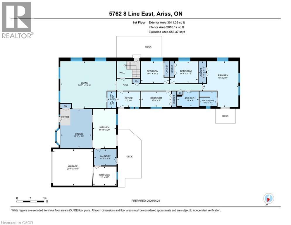Main Floor - 5762 8Th Line E, Ariss, ON - Other