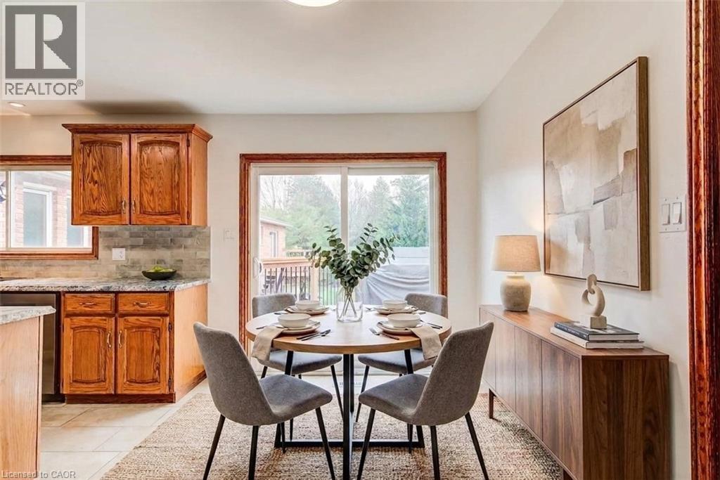 Virtually Staged - 5762 8Th Line E, Ariss, ON - Indoor Photo Showing Dining Room