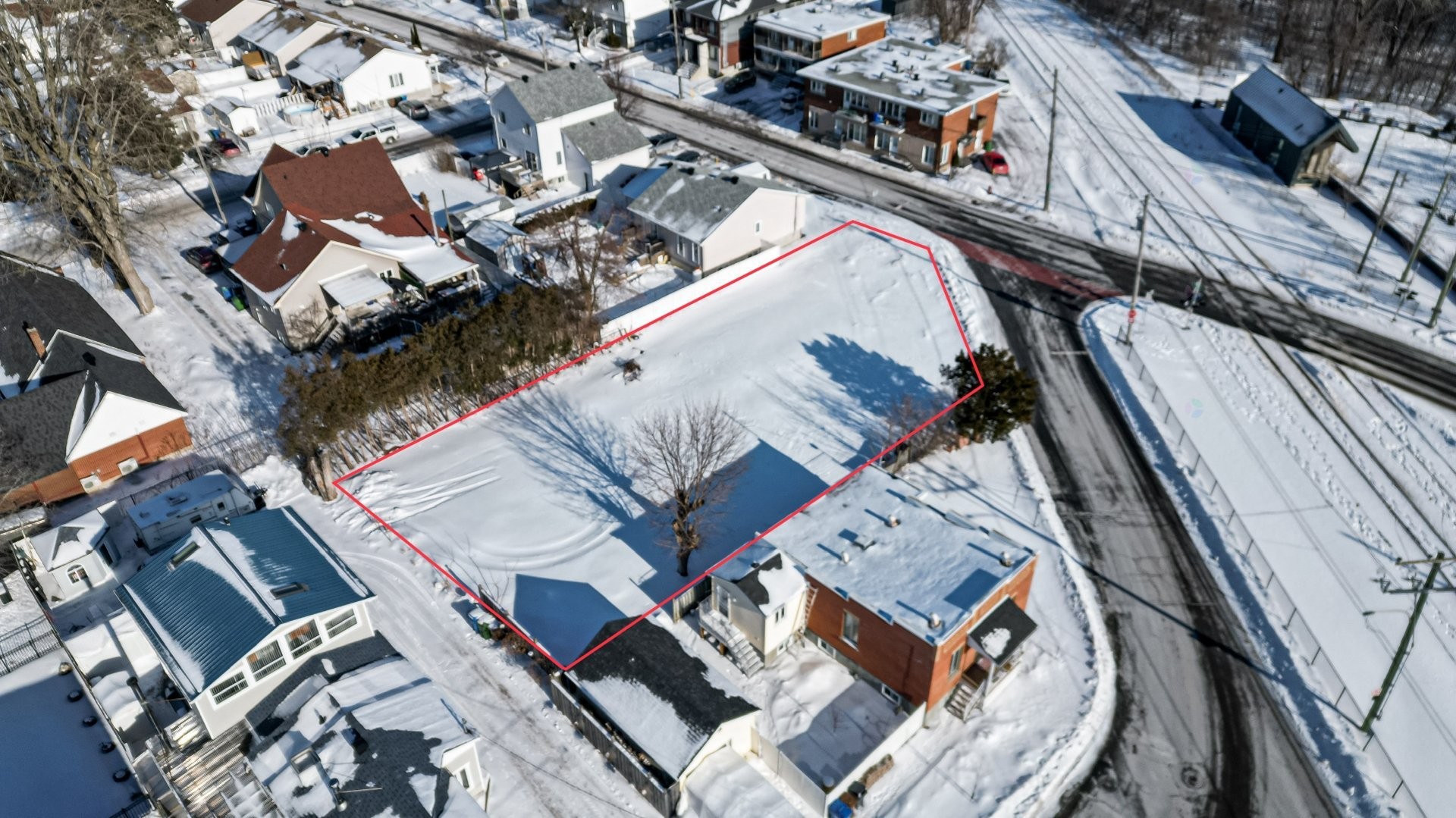 Aerial View - Rue Principale S., Delson, QC