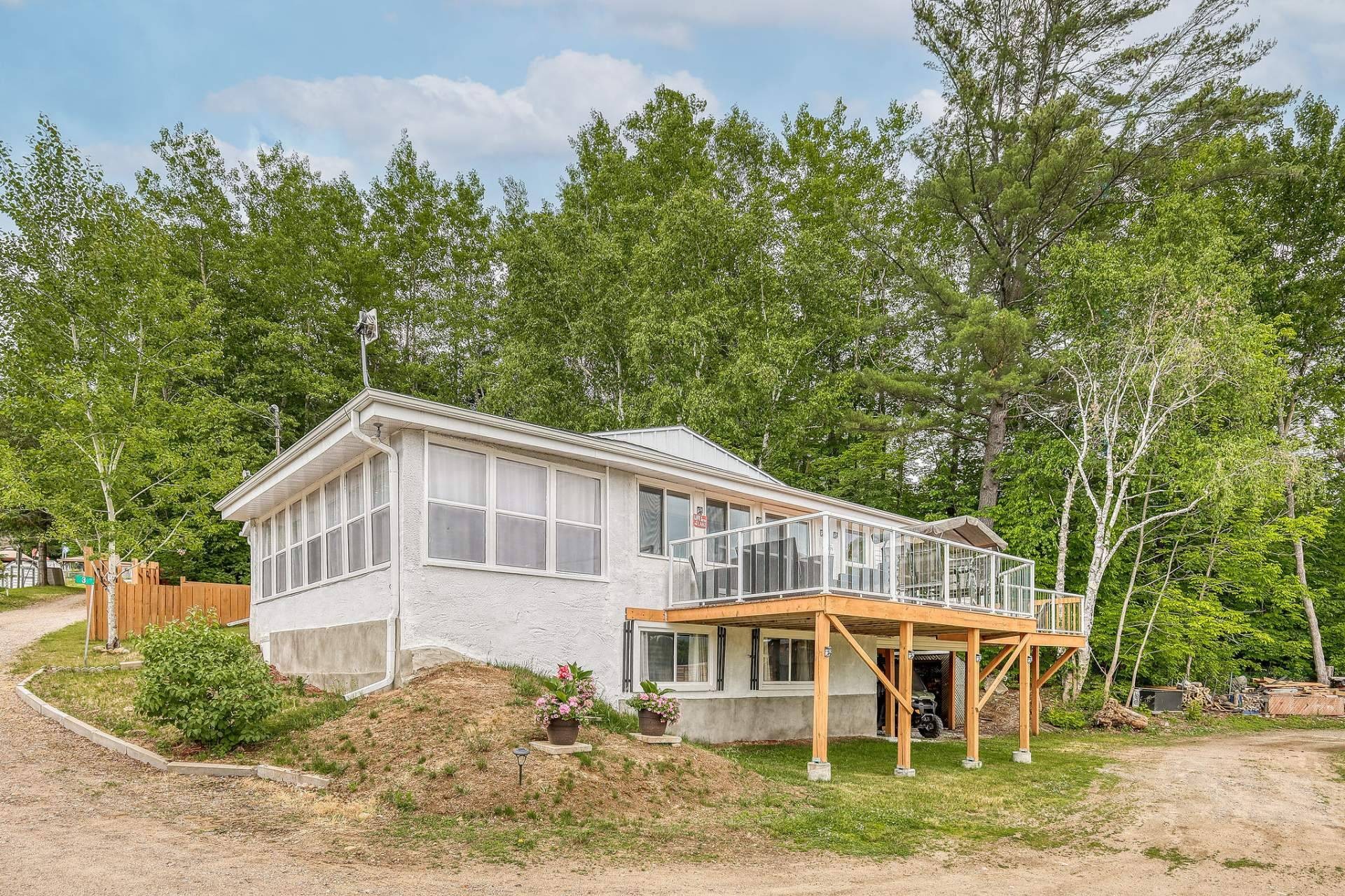 Exterior - 3 Ch. Loyer, Bowman, QC - Outdoor With Deck Patio Veranda