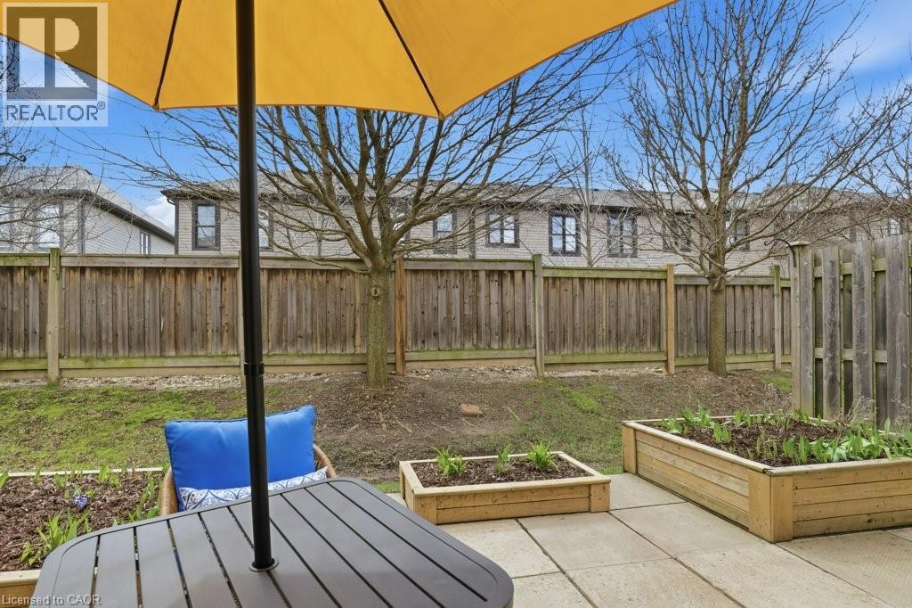 Imagine quiet summer evenings here - 42 Fallowfield Drive Unit# 15, Kitchener, ON - Outdoor With Deck Patio Veranda