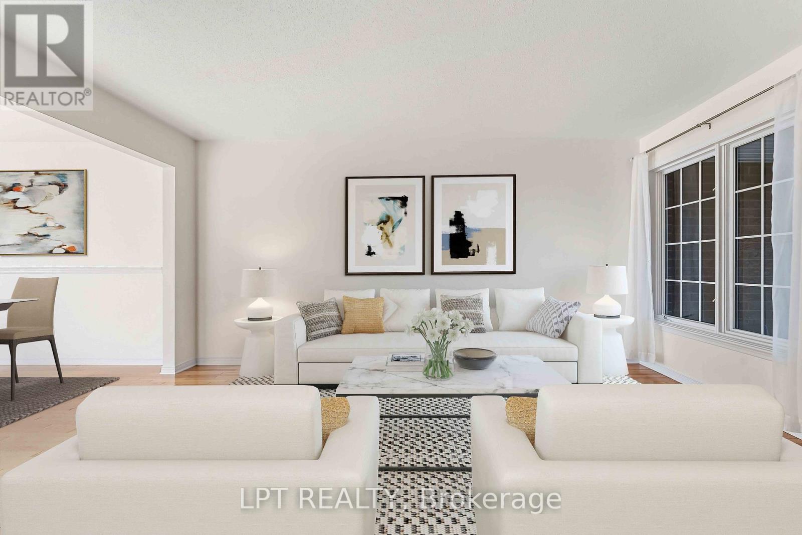 49 Pennard Way, Ottawa, ON - Indoor Photo Showing Living Room