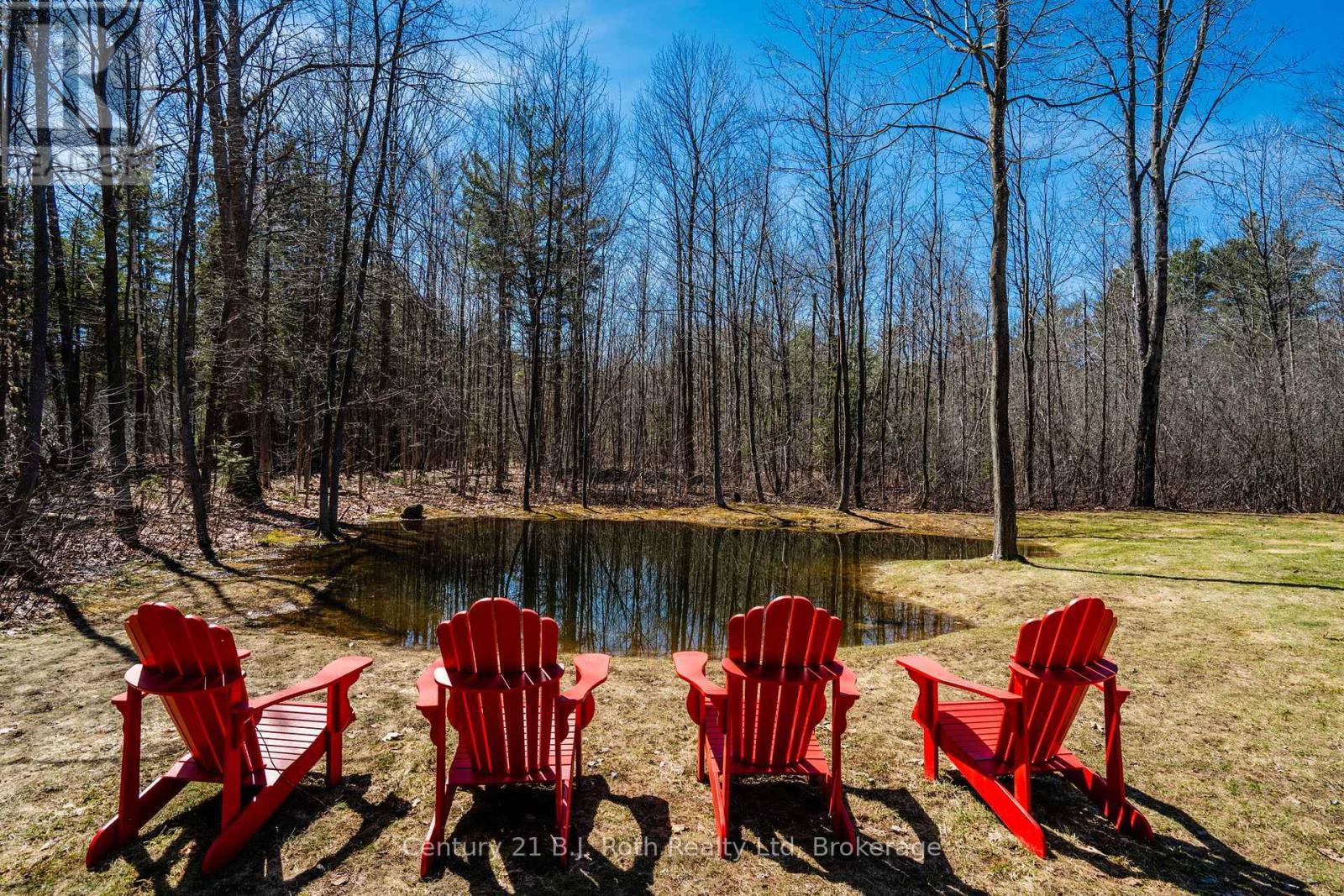 PRIVATE POND - 291 Concession Road 8 E, Tiny, ON - Outdoor With View