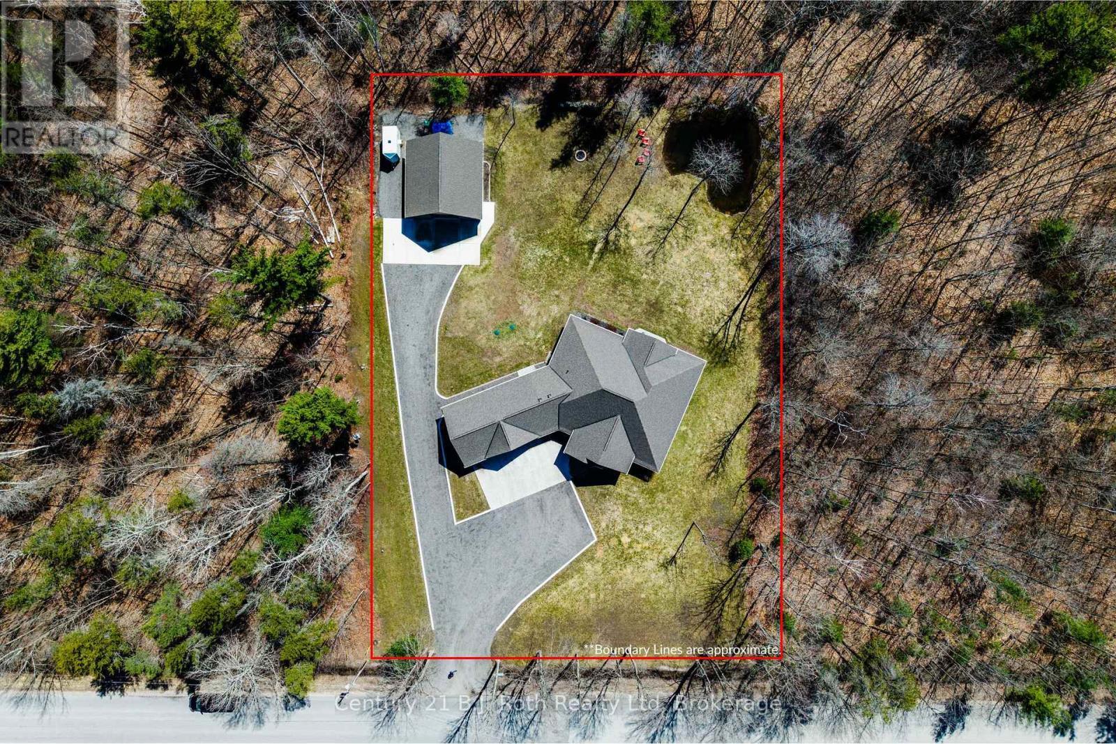 Boundaries are approximate. - 291 Concession Road 8 E, Tiny, ON - Outdoor With View