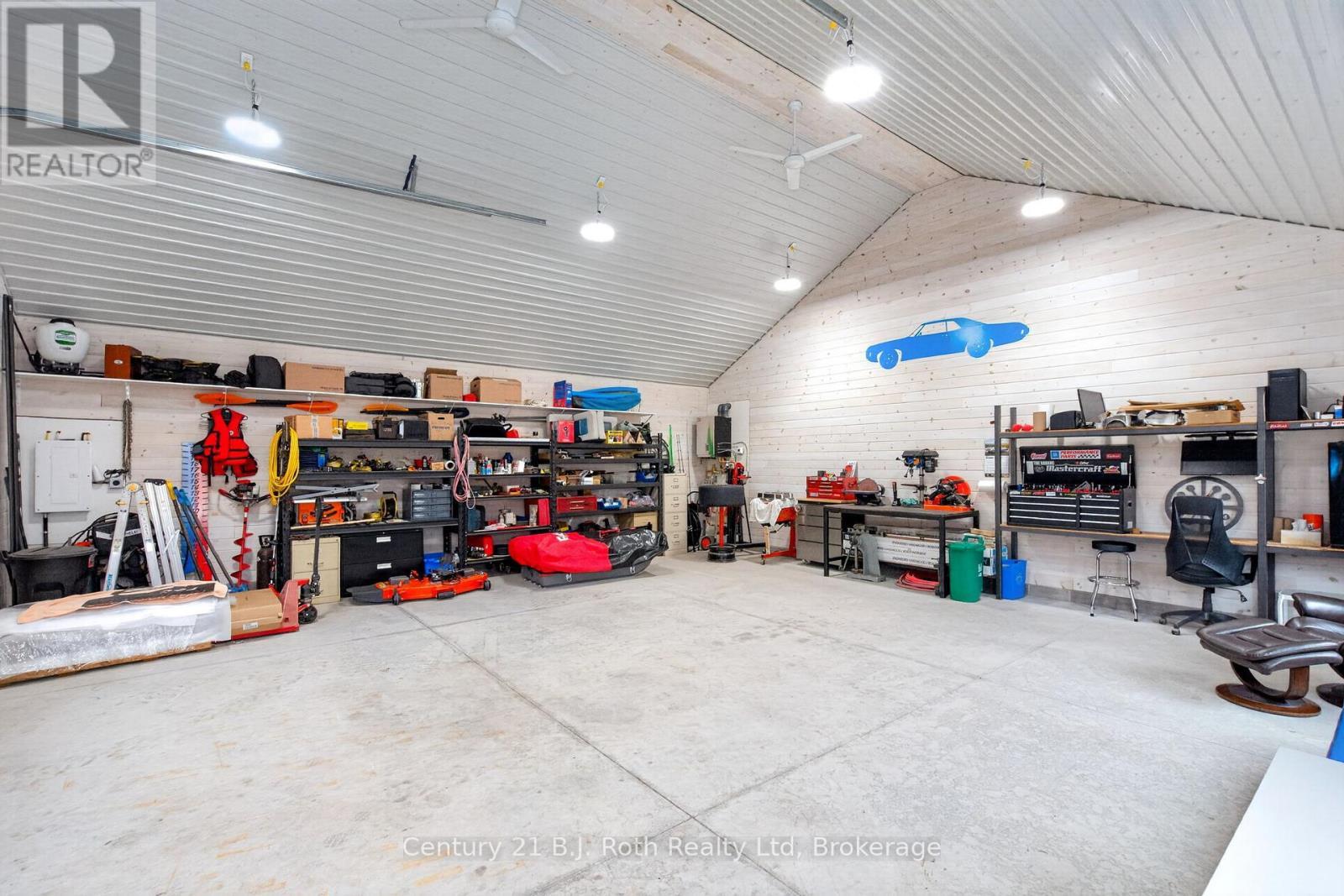 DETACHED GARAGE - 291 Concession Road 8 E, Tiny, ON - Outdoor With Deck Patio Veranda