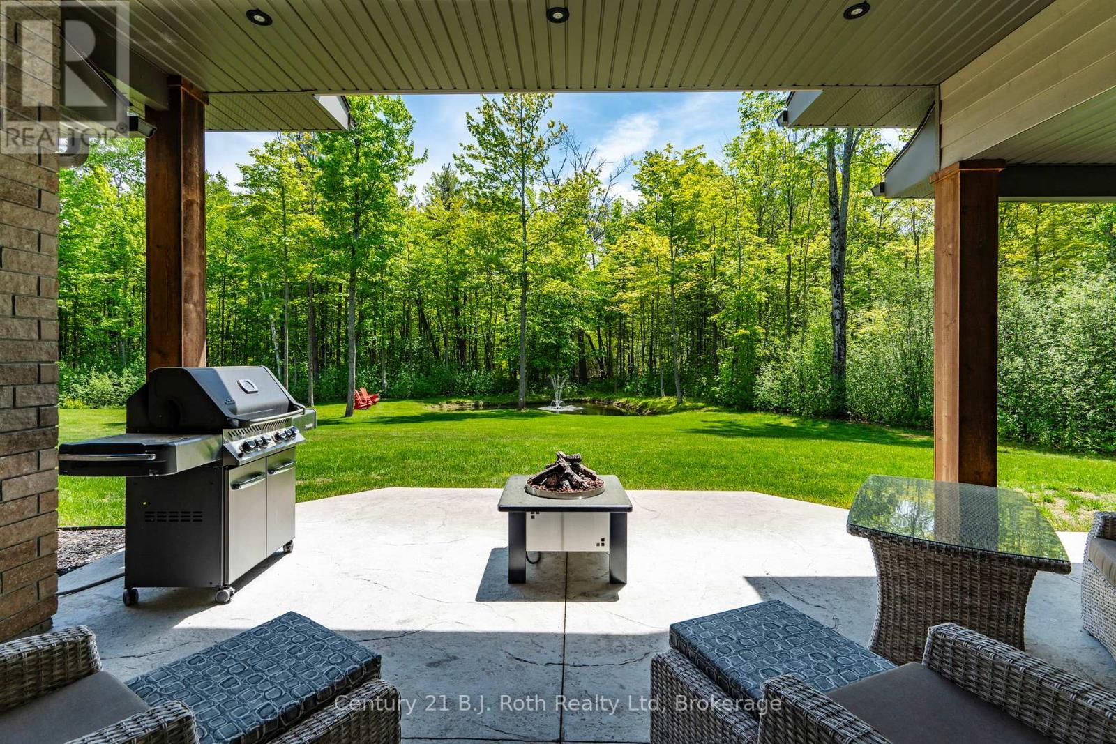 BACKYARD PATIO - 291 Concession Road 8 E, Tiny, ON - Outdoor
