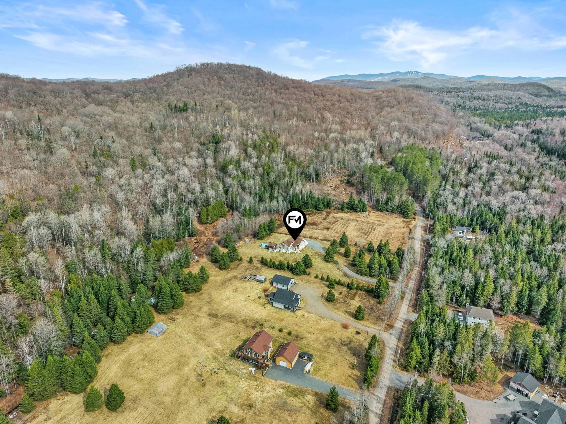 Photo aérienne - 11 Ch. Twin-Lake, Arundel, QC - Outdoor With View