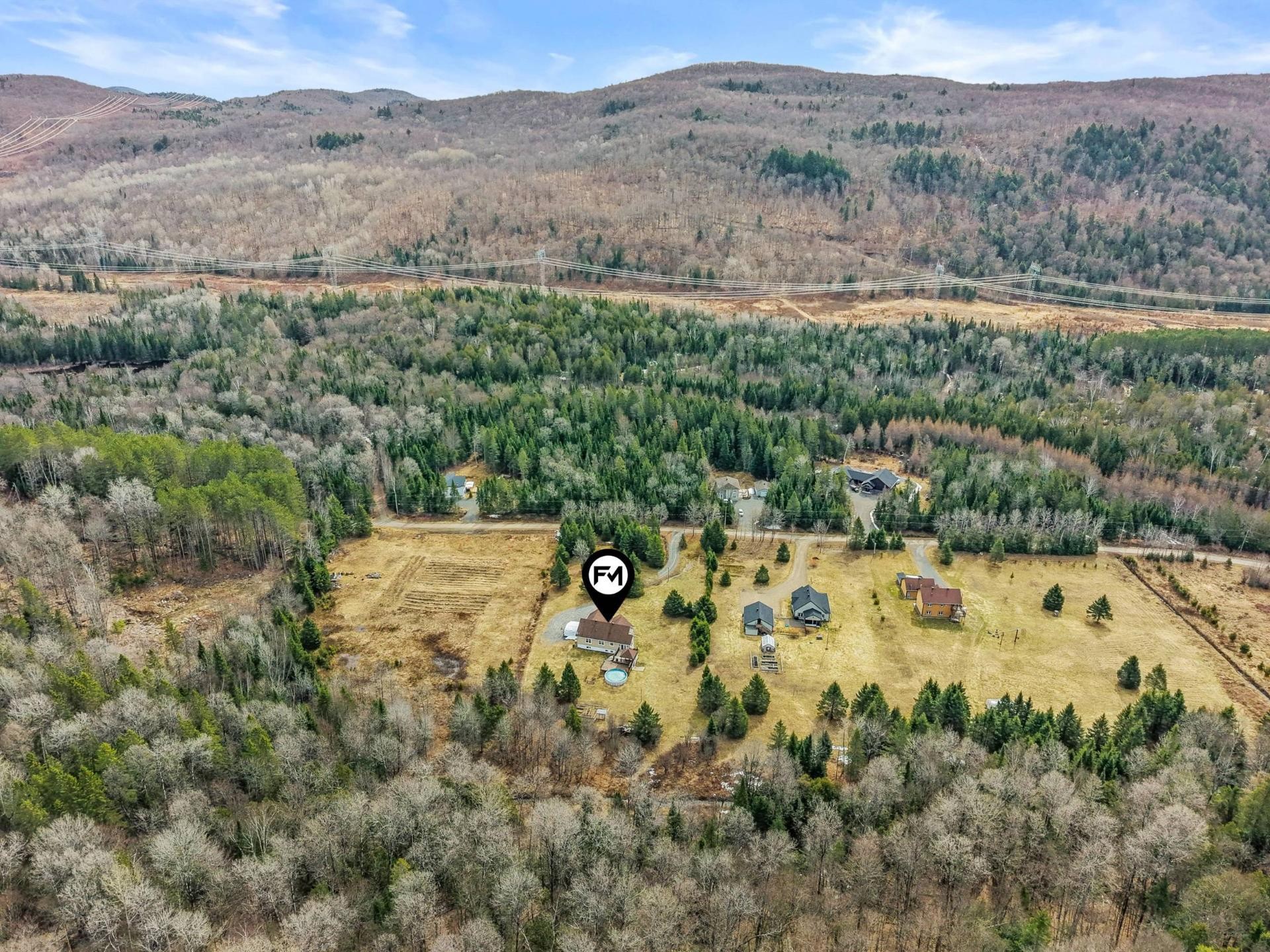 Photo aérienne - 11 Ch. Twin-Lake, Arundel, QC - Outdoor With View