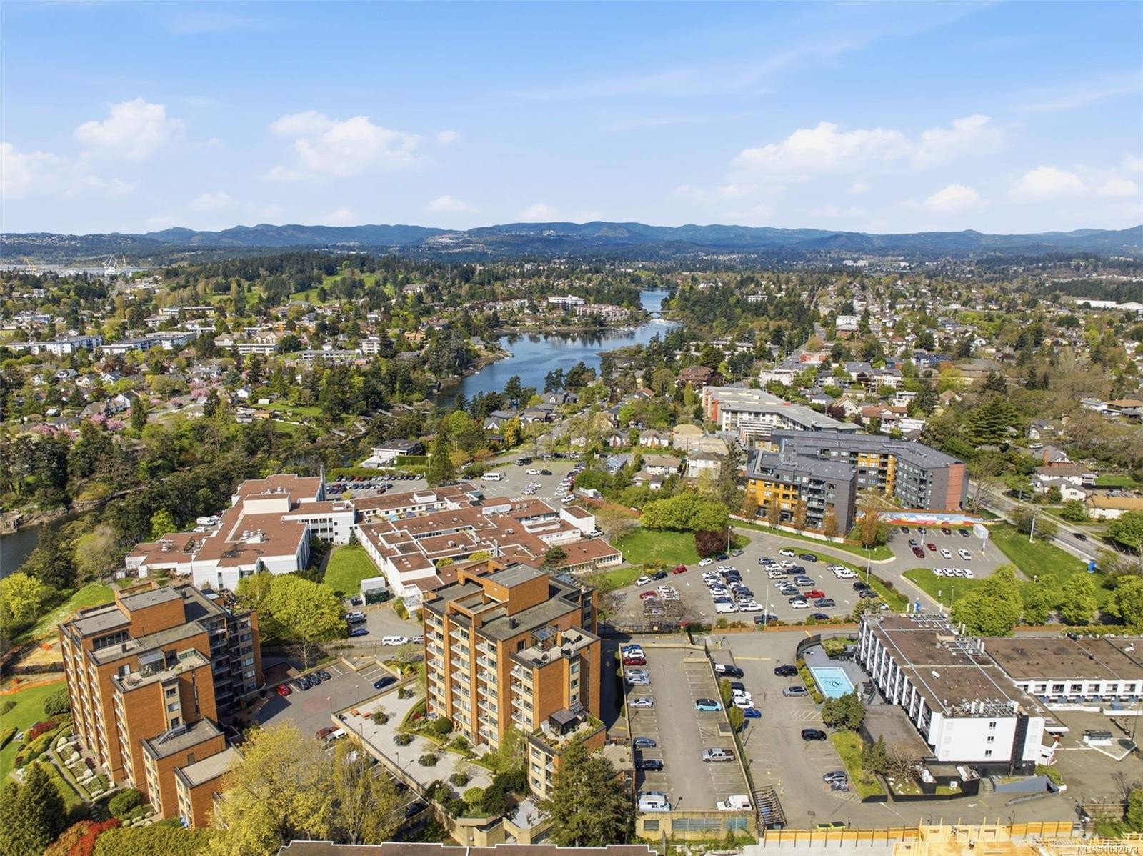 308-103 Gorge Rd East, Victoria, BC - Outdoor With View