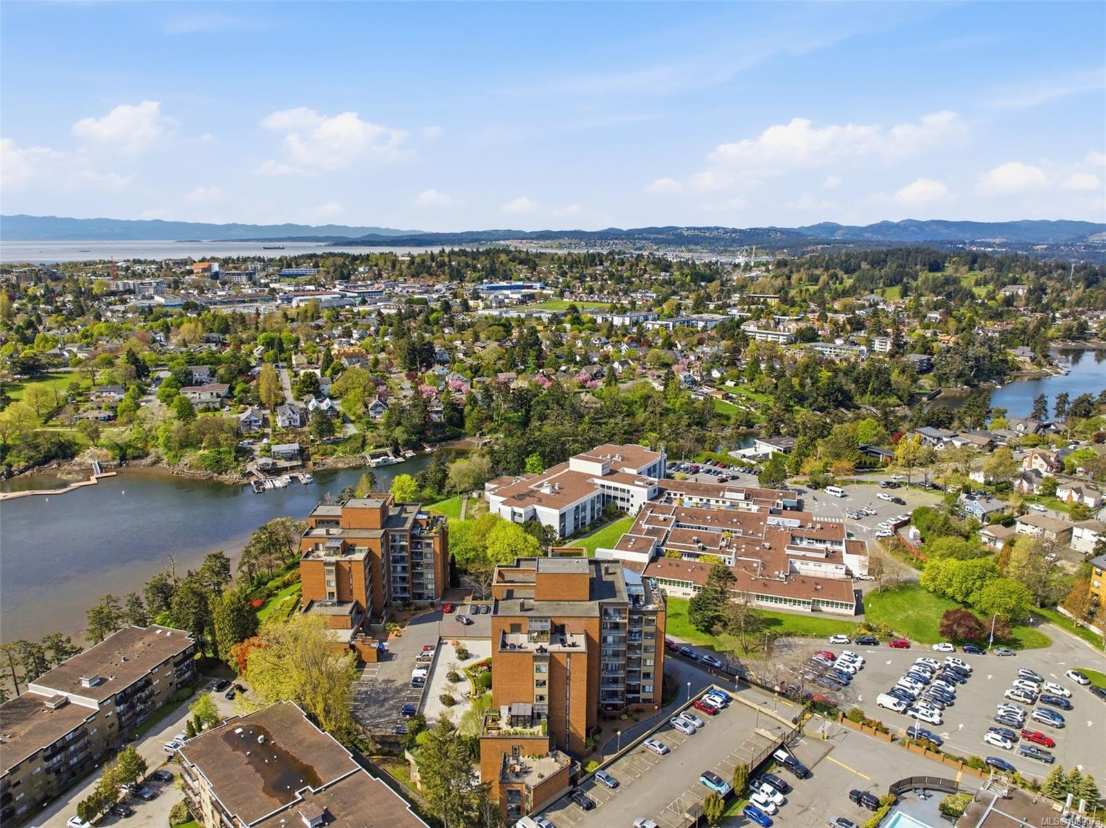 308-103 Gorge Rd East, Victoria, BC - Outdoor With Body Of Water With View