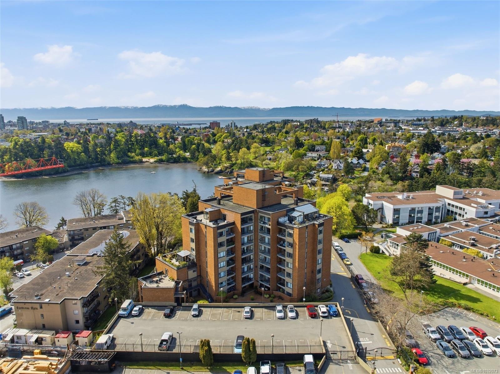308-103 Gorge Rd East, Victoria, BC - Outdoor With Body Of Water With View