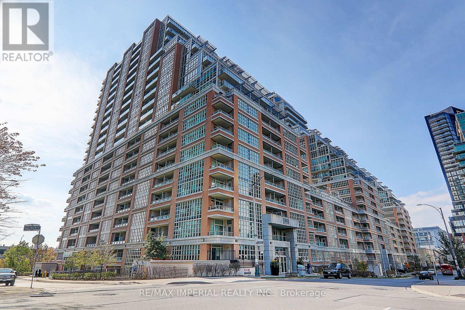 417 - 65 East Liberty Street, Toronto, ON - Outdoor With Balcony With Facade