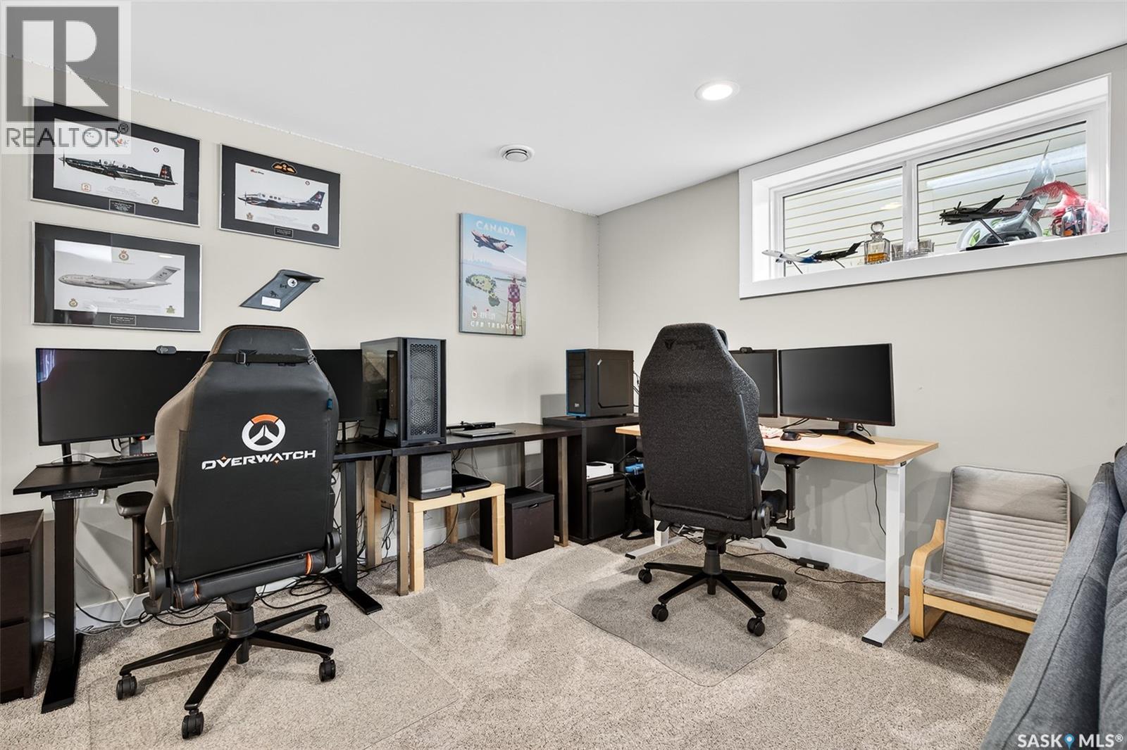 1181 Meier Drive, Moose Jaw, SK - Indoor Photo Showing Office