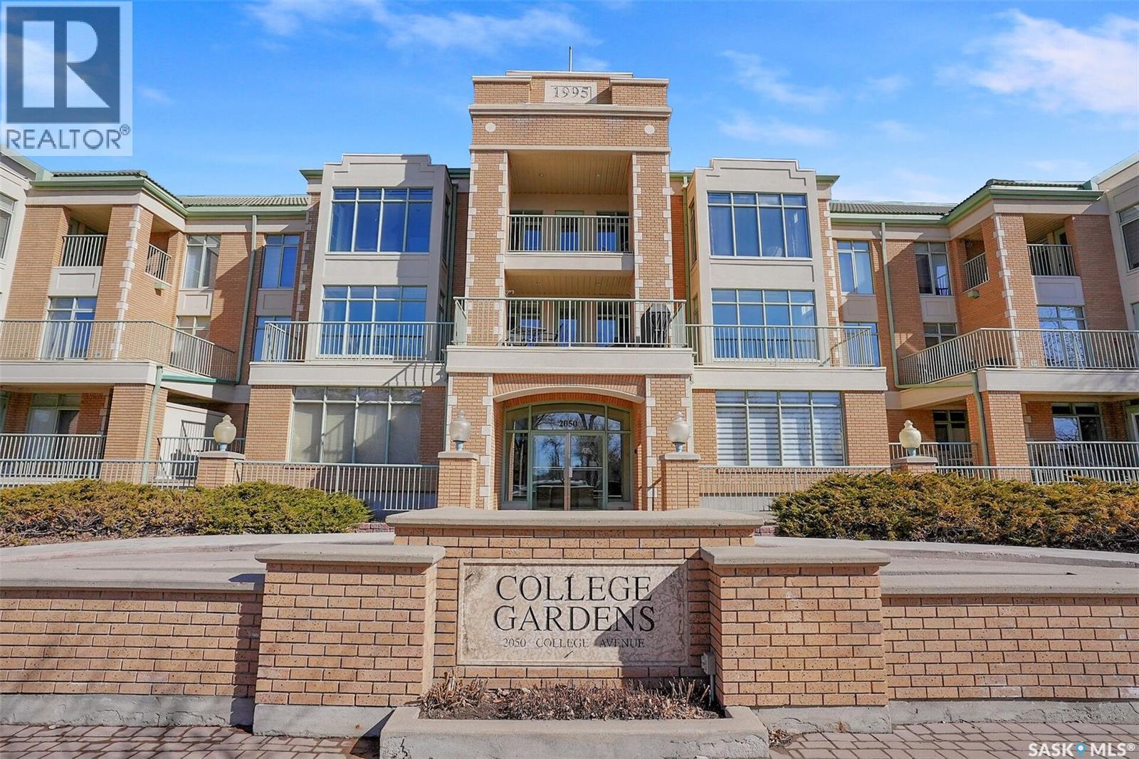 310 2050 College Avenue, Regina, SK - Outdoor With Balcony With Facade