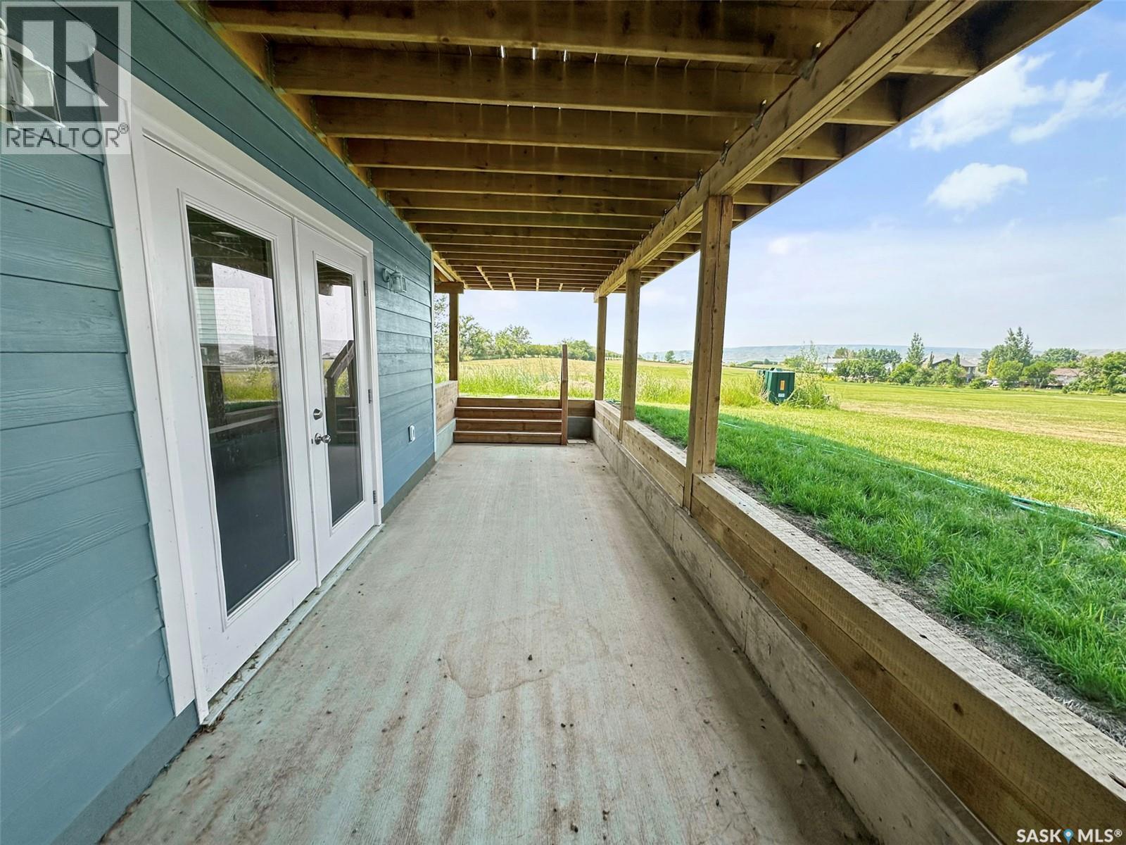 116 Steele Street, Beaver Flat, SK - Outdoor With Deck Patio Veranda With Exterior