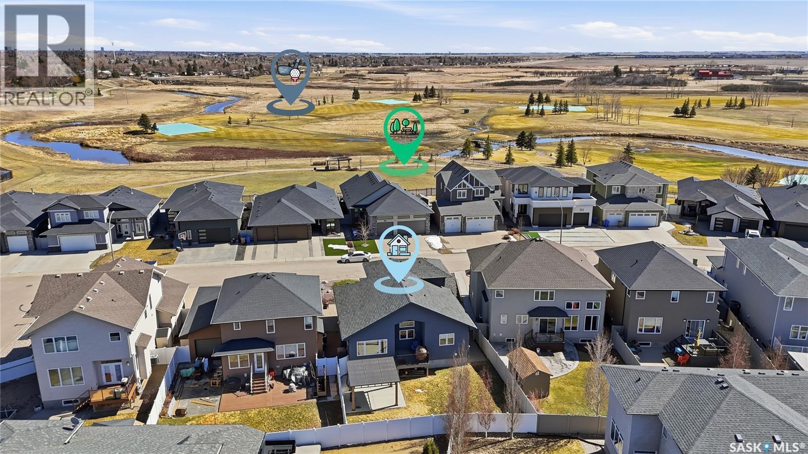 313 Prairie View Drive, Regina, SK - Outdoor With View