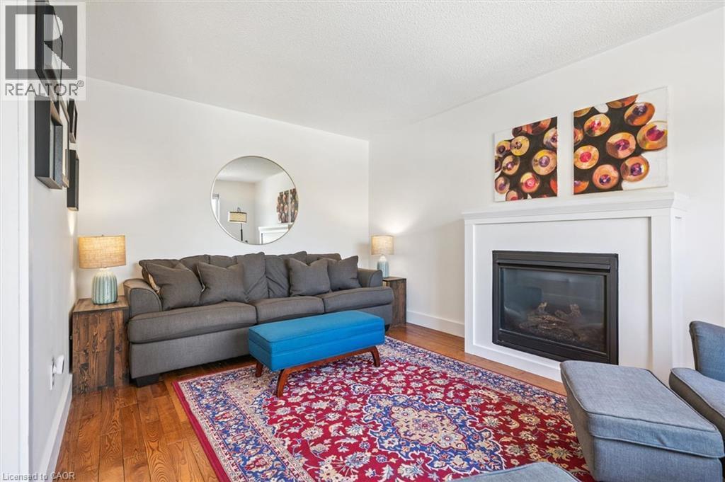 304 Daniel Crescent, Elora, ON - Indoor Photo Showing Living Room With Fireplace