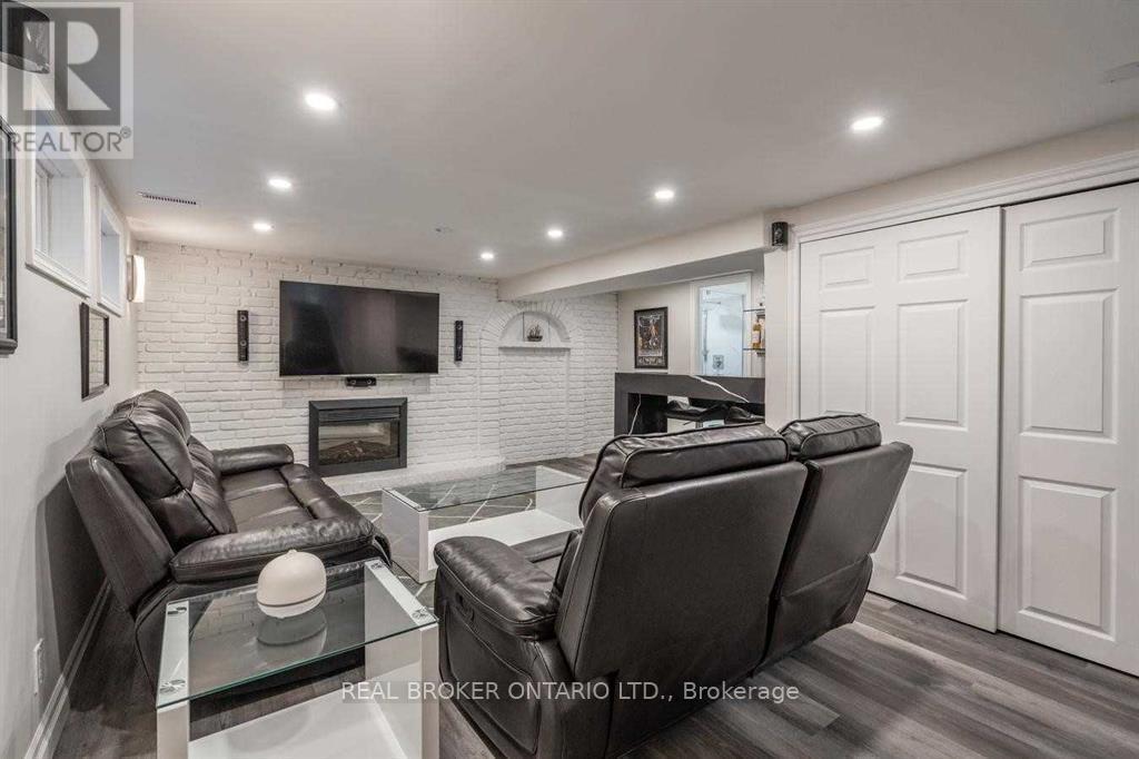 2 Core Crescent, Brampton, ON - Indoor With Fireplace